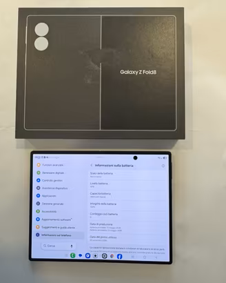 SAMSUNG ZFOLD 8 512gb Black
