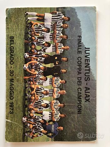 Carte Postale Vintage – Juventus Vs Ajax, Finale Coupe Des Champions 1973, Belgrade