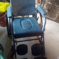 Sedia a rotelle come nuova