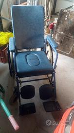 Sedia a rotelle come nuova