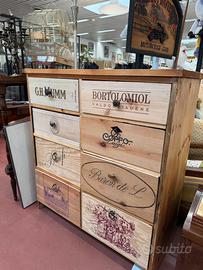 Mobile cassettiera artigianale