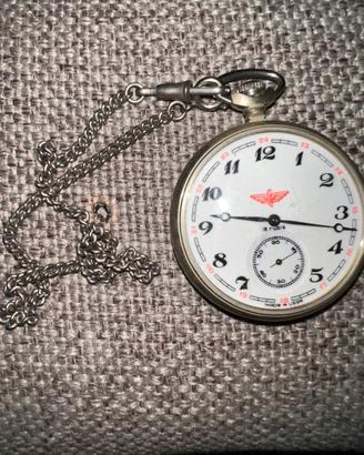 Orologio tasc  Molnija Ferrovie Russe18 Rubis URSS