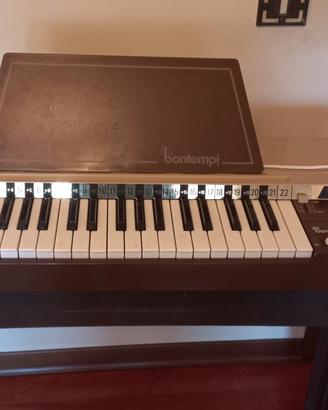Pianola Vintage'70 Bontempi  Accordi Organo elett
