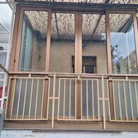 Veranda alluminio bronzo