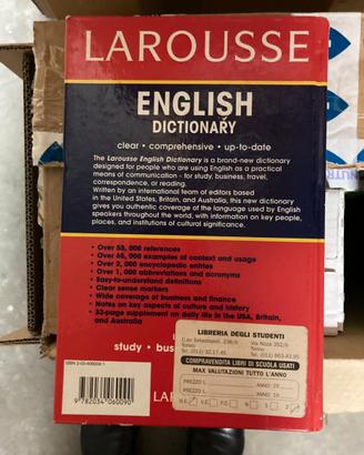 Dizionario Inglese Larousse