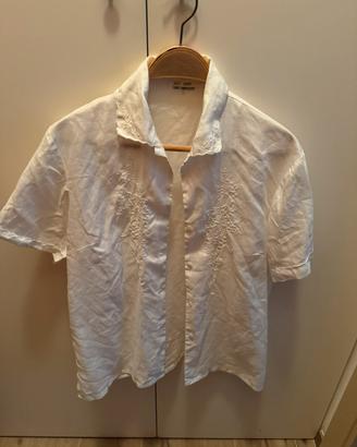 Camicia donna maniche corte