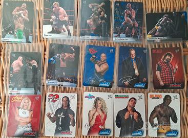 Lotto Misto Di 15 Carte Di WWE SmackDown! RAW 2004