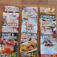 15 libretti di ricette varie