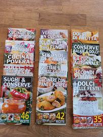 15 libretti di ricette varie