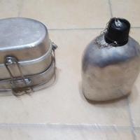 Gamella e borraccia militare