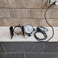 Faretto Ianiro nero con alette