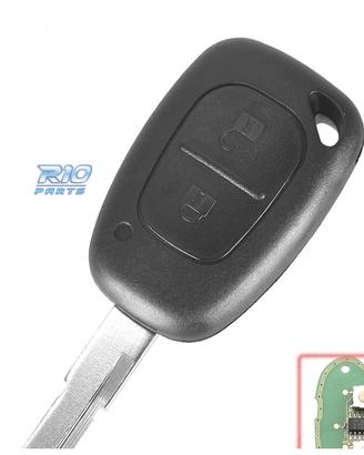 CHIAVE COMPLETA RENAULT CLIO SCENIC KANGOO 96-06