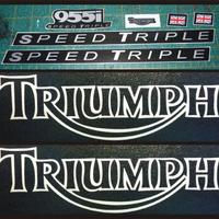Adesivi Triumph Speed Triple955i (kit completo)