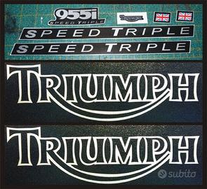 Adesivi Triumph Speed Triple955i (kit completo)