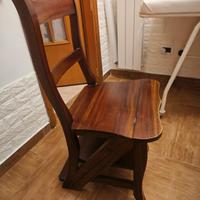 sedia trasformabile a scala
