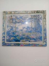Le Ninfee Di Monet | Stampa su tela con cornice