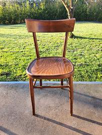 sedia vintage da bistrot 