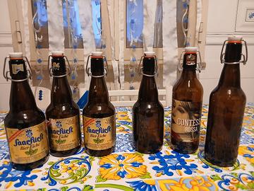Bottiglia vintage vuota birra