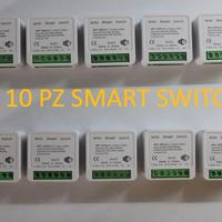 10 PZ INTERRUTTORE SMART SWITCH MINI WIFI Ewelink2