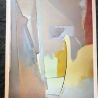 stampa poster astratto Stephen Green 1986