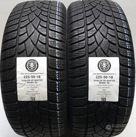 2 GOMME 225 50 18 DUNLOP A58578