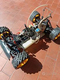 macchina radiocomandata con motore a scoppio 