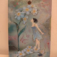 Quadretto con decoupage 