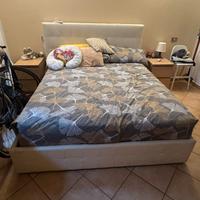 letto matrimoniale contenitore