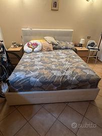 letto matrimoniale contenitore