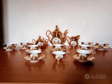 Servizio da Caffè Bavarese Oro della fine anni 50 