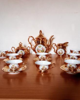 Servizio da Caffè Bavarese Oro della fine anni 50 