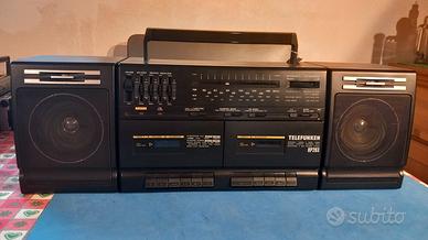 Radioregistratore doppia cassetta Telefunken