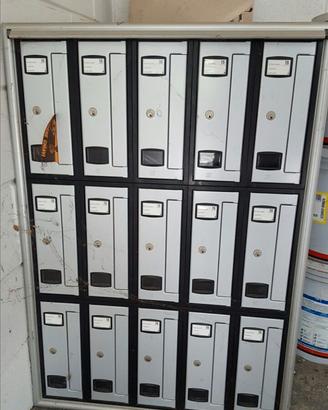 Casellario postale 15 buche per condominio