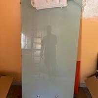 Scrivania Vetro Temperato, regolabile Altezza