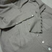 Maglioncino ZARA cardigan donna grigio tg L