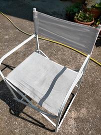 sedie pieghevoli regista 