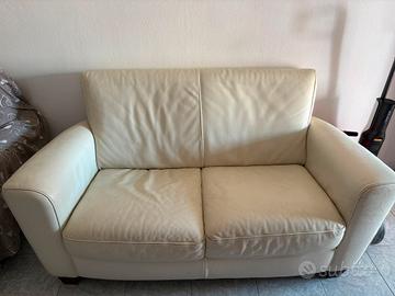 divano in pelle 2 posti