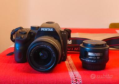 Pentax K70 e obiettivi