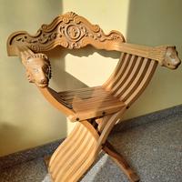 Sedia in legno pieghevole VINTAGE