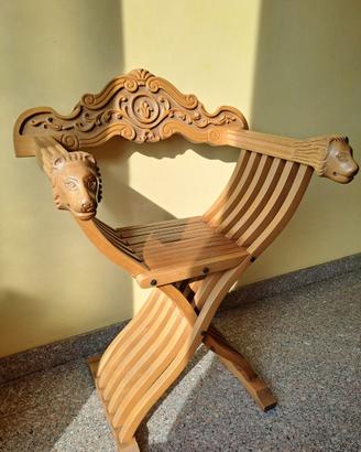 Sedia in legno pieghevole VINTAGE