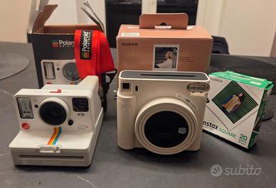 POLAROID ONESTEP + & INSTAX SQUARE SQ1