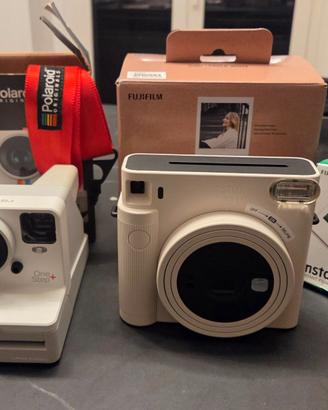 POLAROID ONESTEP + & INSTAX SQUARE SQ1