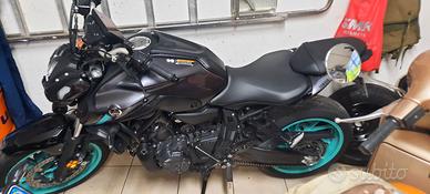 Yamaha mt 07 incidentata