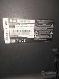 Smart TV LG 43” 4K NUOVA (mai usata) – webOS, Wi-F