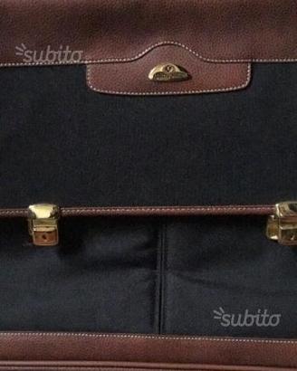 Valigetta 24 ore Samsonite NUOVA pelle e tessuto