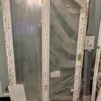 FINESTRA QFORT PVC TRIPLO VETRO E ZANZARIERA NUOVE