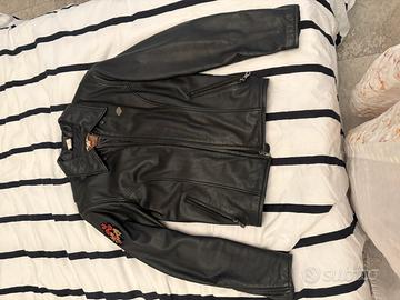 Giubbotto in pelle harley davidson  donna