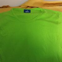 maglietta verde chiaro