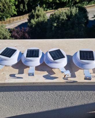 Sei lampade solari led da esterno