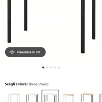 Tavolo - scrivania Ikea LINNMON ADILS